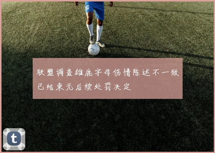 联盟调查雄鹿字母伤情陈述不一致已结束无后续处罚决定